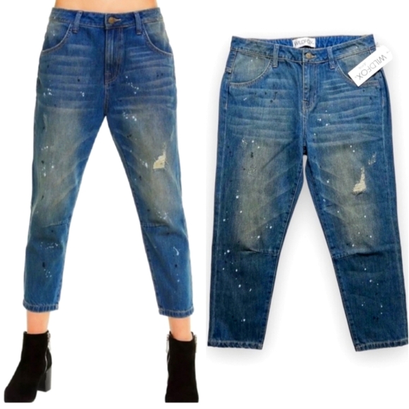 Wildfox Denim - NWT Women's Wildfox DaVinci Baggy Crop Jeans